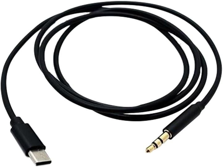 PARCBENY 19288 TYPE-C TO 3.5MM AUX SES KABLOSU TELEFON VE LAPTOP UYUMLU 1 METRE Type-C portuna sahip tüm akıllı telefonlar, tabletler ve dizüstü bilgisayarlar
