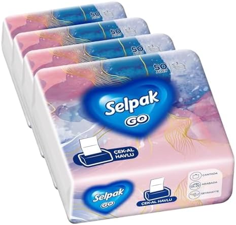 Alternative view of Selpak Go Çek Al Havlu 50'li (4 paketi)