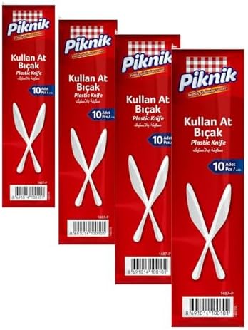Piknik Plastik Bıçak 10'lu