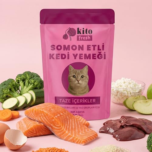 Alternative view of Kito Fresh Somonlu Kedi Yemeği 80 g