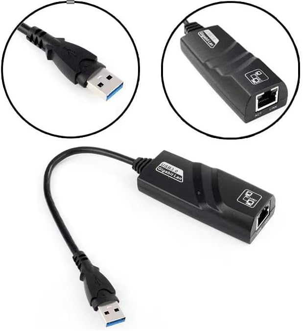 Alternative view of PX-2035 Gigabit Lan Adaptör, 1000mbps Gigabit Ethernet Adaptör, USB Ethernet Dönüştürücü, Gigabit USB internet Çevirici, USB Network Çevirici, Adaptör 1000mbps