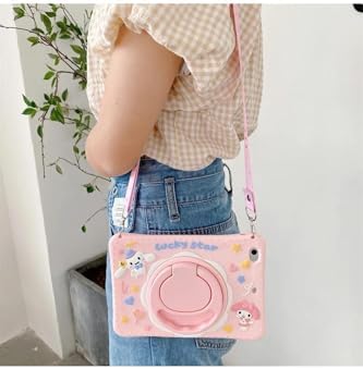 Alternative view of iPad 8. ve 9. Nesil 10.2 İnç ile Uyumlu Star Kılıf, Standlı, Pembe