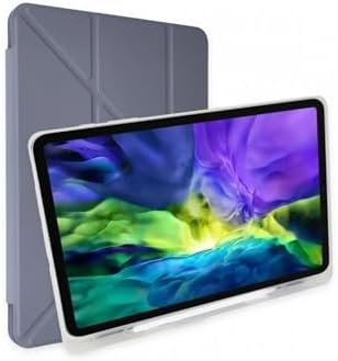 Alternative view of Galaxy Tab S9 FE Plus 12.4" ile Uyumlu Kalem Bölmeli Uyku Modlu Kılıf, Lila