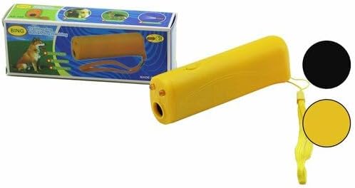 Köpek Kovucu ve Fener 2'si 1 Arada, Pil Yok, 20KHz Sesli, İp Taşıma Kulplu, Taşınabilir