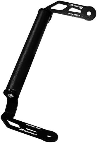 Alternative view of NORATECH MOTO Telefon Tutucu Standı ve GPS Navigasyon Braketi, Crosstourer 1200 ile Uyumlu, Siyah Metal, Evrensel Telefon Uyumluluğu