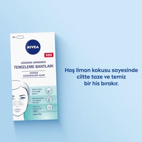 Alternative view of Siyah Nokta Temizleyici Burun T-Bant, Gözenek Arındırıcı, Derinlemesine Temizlik, Limon Özü, 4 Adet (3 paketi)