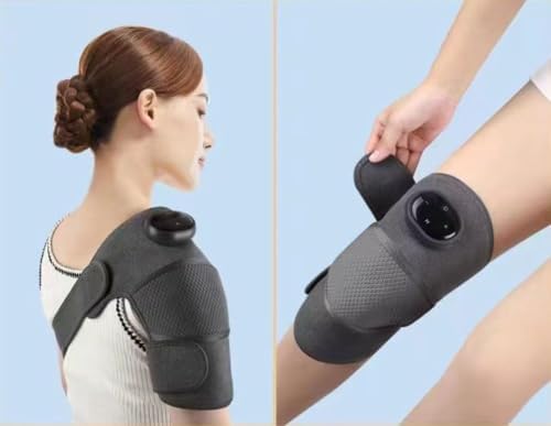 Şarjlı Diz Omuz ve Dirsek Masaj Aleti – 7W Güç, 1800mAh Batarya, 3 Masaj Modu, Isıtmalı – Tip-C Girişli Ergonomik Diz Omuz Dirsek Masaj Cihazı LY-1005