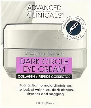 Alternative view of Advanced Clinicals Koyu Halka Karşıtı Göz Kremi 30ML, 810400036901