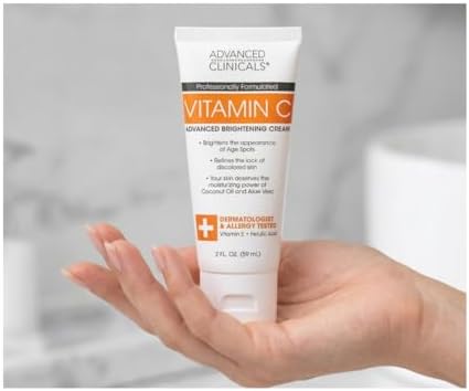 Alternative view of Advanced Clinicals Vitamin C Yüz ve Vücut Kremi 59ML, 810141910683