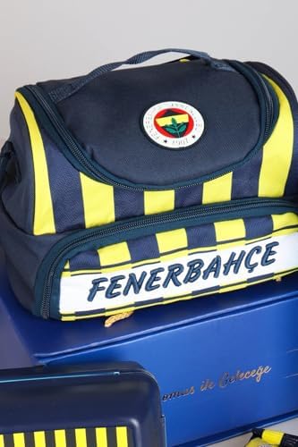 Yeni Sezon Lisanslı Çubuklu 3 Bölmeli Beslenme Çantası,700 mL Trıtan Matara,2 Katlı Beslenme Kutusu
