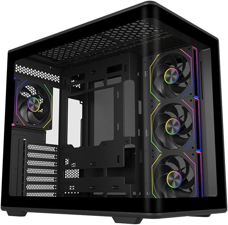 Cooler 600 E600-KGNN85-S01 4x120mm ARGB Fan ATX Siyah 850W ATX 3.1 - PCIE 5.0 80+ Mid Tower Gaming (Oyuncu) Kasası