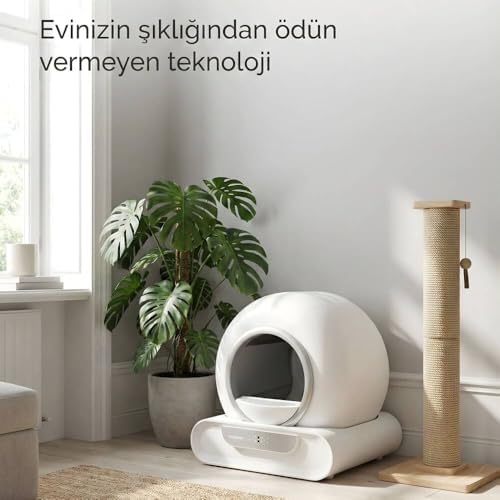 Yeni Nesil Akıllı Kedi Tuvaleti, Otomatik Kedi Tuvaleti, NTL-PW-65BW