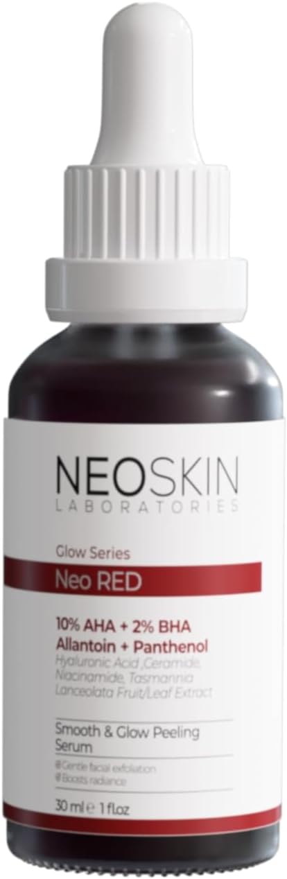 Alternative view of NEOSKIN NEO RED- Yenileyici, Pürüzsüzleştirici, Işıltı Arttırıcı Peeling Serum (10% AHA 2% BHA Allantoin).