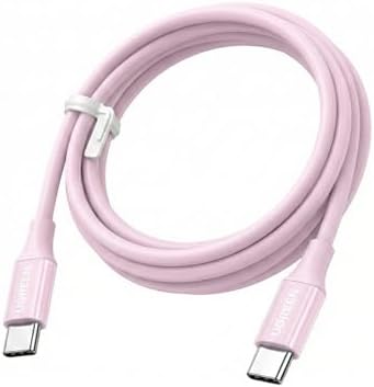 Alternative view of USB-C 60W 3A QC PD Hızlı Şarj Kablosu, 1 Metre, Pembe, 65124