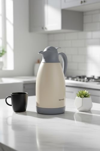 Alternative view of Grandio Çelik Termos Krem 2 Litre