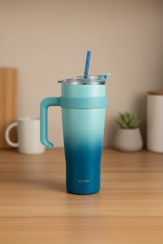 Alto Pipetli Termos Bardak Lacivert 1000Ml