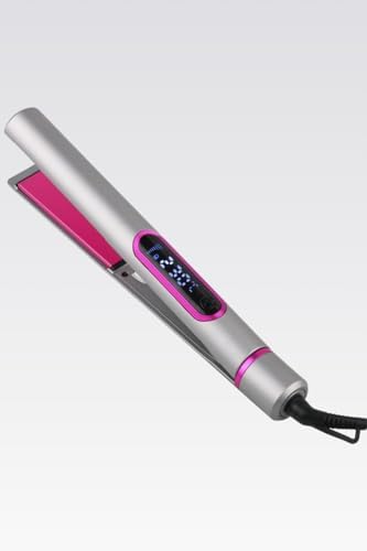 BEAUTY VOGUE Ultra Saç Düzleştirici - Kadifemsi Pürüzsüz ve Parlak Saçlar için Ipek Proteinli Çift Katmanlı Seramik Kaplama Remington Saç Düzleştirici Lcd Ekran, 150-230°C, Maks. 30 Saniye 230°C