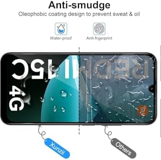 Alternative view of - 15C ile Uyumlu Hayalet Ekran Koruyucu Kırılmaz Cam Tam Kaplar Privacy Glass