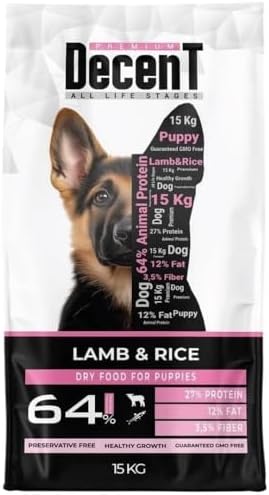 Alternative view of Decent Premium Kuzulu ve Pirinçli Yavru Köpek Maması 15 Kg