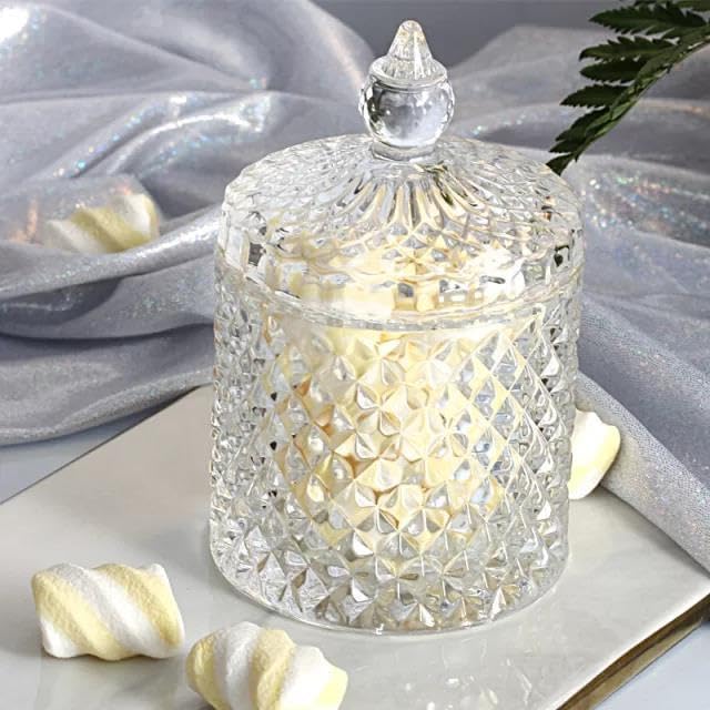 Lüks Kristal Cam Şekerlik Küçük 8 * 13cm