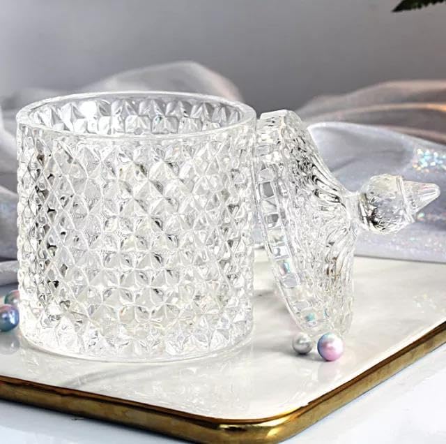 Alternative view of Lüks Kristal Cam Şekerlik Küçük 8 * 13cm