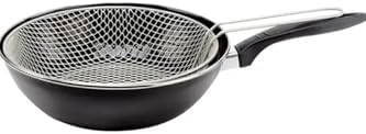26cm Cips Kızartma Fritoz Wok Tava