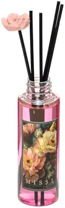 110 ml Rose-Pudra Yedek Esans Ve Bambu Çubuk Seti