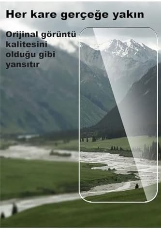 Alternative view of - ile uyumlu Galaxy A36 Kırılmaz Cam 3 Adet Temperli Şeffaf Ekran Koruyucu(3'Lü Paket)