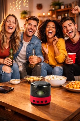 Alternative view of Taşınabilir Bluetooth Hoparlör, Mini Kablosuz Speaker, Yüksek Ses Seviyesi ve Derin, USB Şarjlı, Ev Ofis Seyahat İçin Kompakt Masaüstü Hoparlör,Bluetooth Mini Hoparlör, Taşınabilir