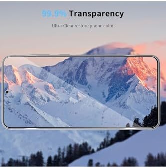 - Galaxy S25 FE ile Uyumlu Ekran Koruyucu Tamperli Kırılmaz Kısa Cam Ekran Koruyucu
