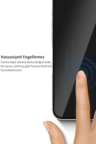 Alternative view of - 17 Pro Max Kırılmaz Cam 5d Premium Safir Curve Tam Kaplayan Kavisli Ekran Koruyucu