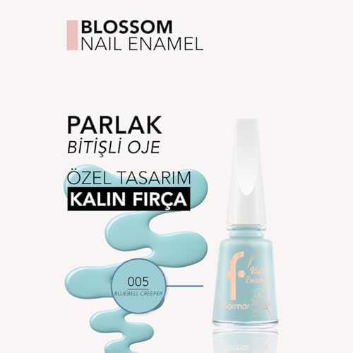 Yoğun Pigmentli & Uzun Süre Kalıcı Parlak Bitişli Oje - 005 BLBLL CREEPR