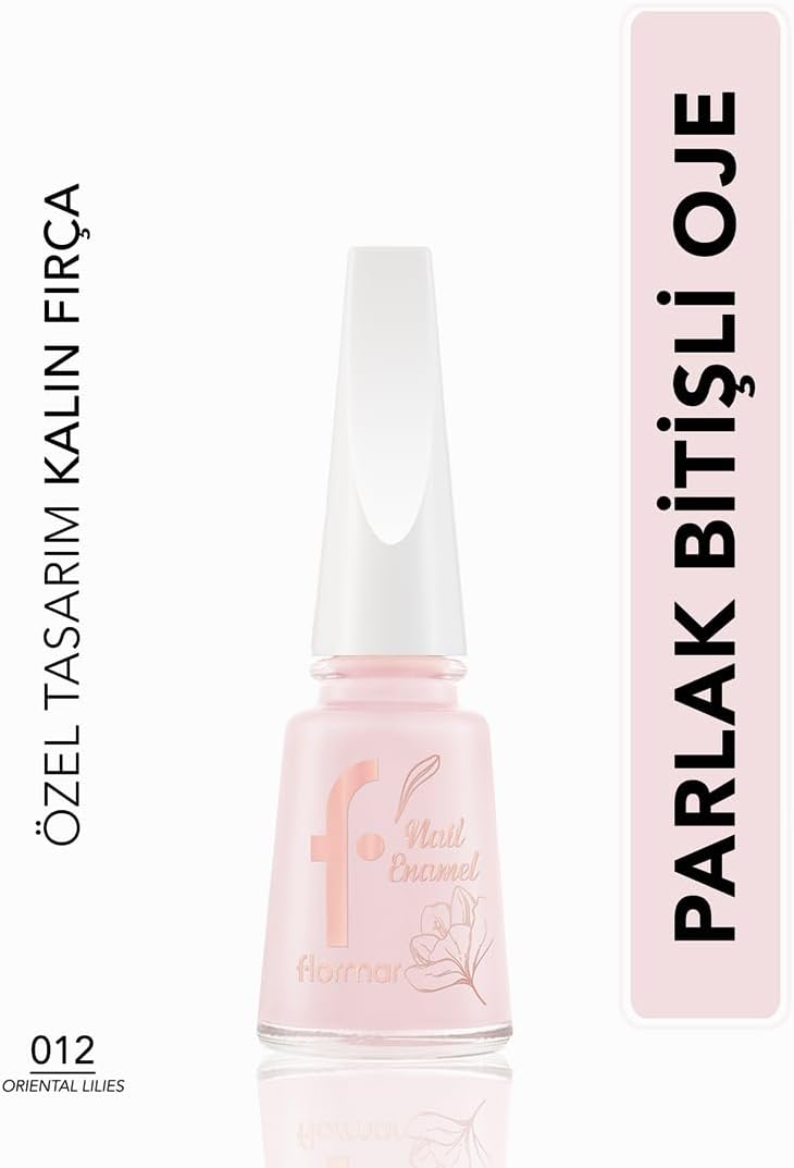 Yoğun Pigmentli & Uzun Süre Kalıcı Parlak Bitişli Oje - 012 ORIENTAL LILIES
