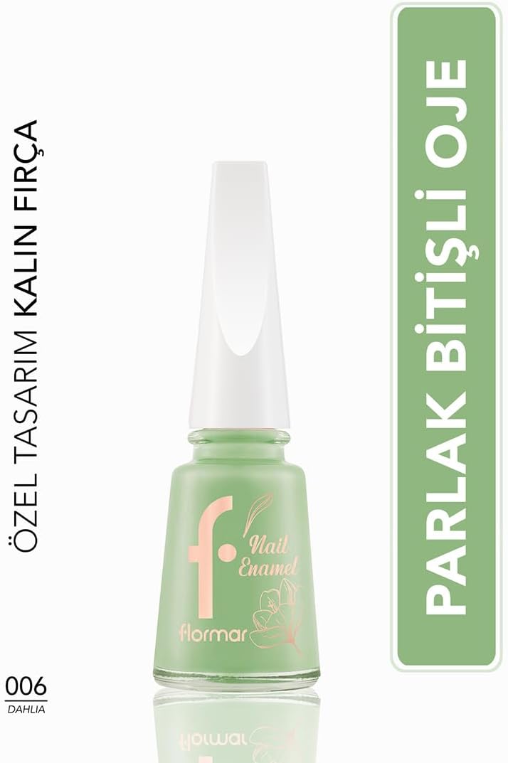 Yoğun Pigmentli & Uzun Süre Kalıcı Parlak Bitişli Oje - 006 DAHLIA