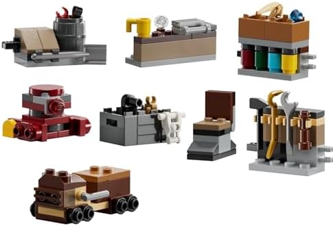 - Workbench + B2EMO + Jawa Vehicle + Shelves + Tool Rack + + Chair + Box Droid
