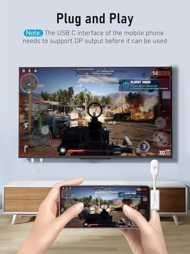 Alternative view of Kablosuz HD Görüntü Aktarıcı Seti - 50m Menzil, USB-C Verici ve Alıcı, Plug & Play, HDMI Destekli, Video İzleme, Oyun Oynama ve Fikir Paylaşımı İçin Uygun | ZR1179