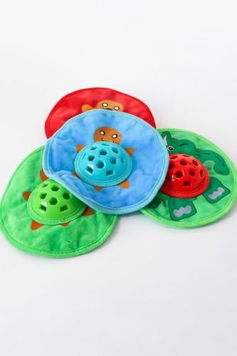 Çok Renkli Sesli Kedi Köpek Oyuncağı Ödül Mamaları İçin Zeka Geliştirici Puzzle Mama Topu Isırınca Ses Çıkaran Vıcır Vıcır Hışırtılı İnteraktif Oyun