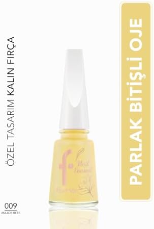 Yoğun Pigmentli & Uzun Süre Kalıcı Parlak Bitişli Oje - 009 MAJOR BEES