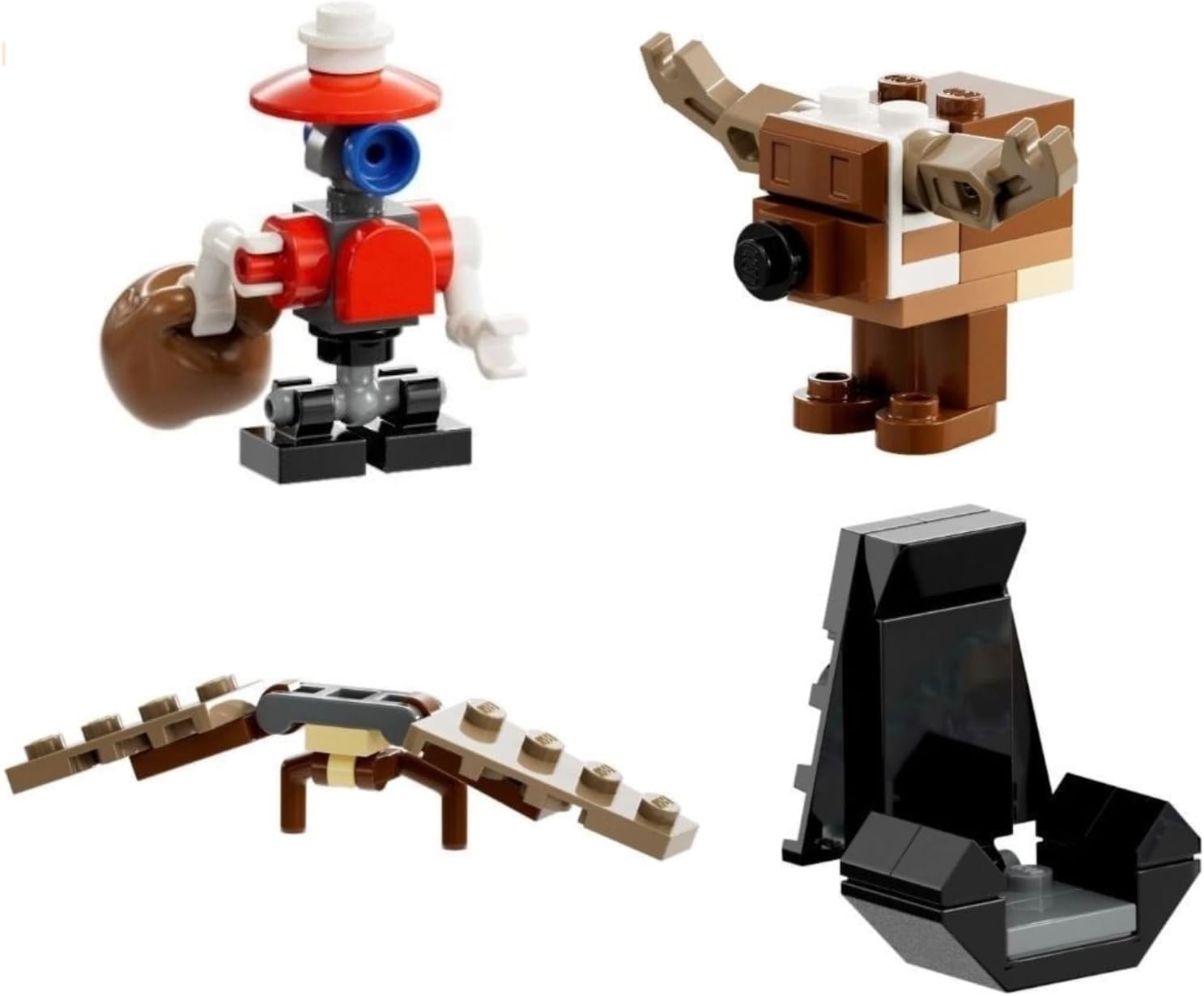 - Pit Droid + Reindeer Gonk Droid + Ewok Glider + Emperor’s