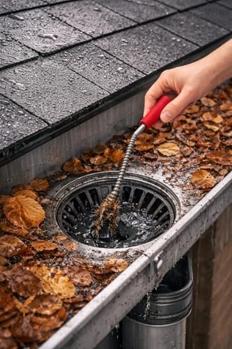 3 Metre Manuel Gider Açma Teli, Lavabo Ve Banyo İçin Uzun Spiral Gider Açıcı, Paslanmaz Çelik Tıkanıklık Açma Aparatı, Lavabo Açma Spirali 3M, Manuel Gider Açma Aparatı