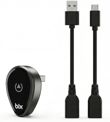 Alternative view of Bix CB01 2.4G/5G WiFi CarPlay Auto Kabloludan Kablosuza Çevirici USB Adaptör