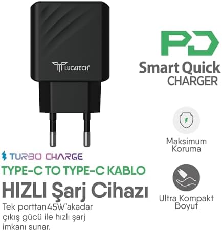 45W Super Type-C Şarj Aleti – Güçlü Performans