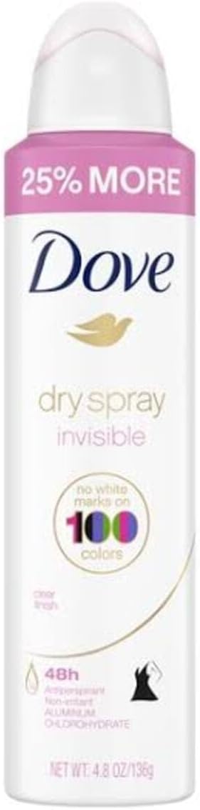 Dove Advanced Care Clear Finish Antiperspirant Sprey Deodorant 136GR, 79400471895