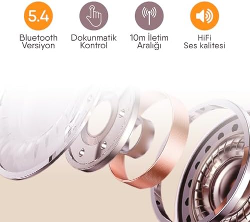 Bluetooth Kulaklık – 5.4 ENC Teknolojili - Stabil Bağlantı