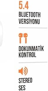 Alternative view of Bluetooth Kulaklık – 5.4 ENC Teknolojili - Stabil Bağlantı