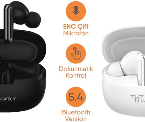 Alternative view of Bluetooth Kulaklık – ENC & ANC Teknolojili 5.4 (Beyaz)