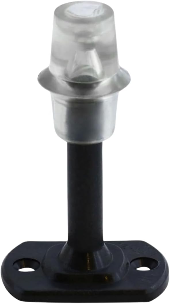 Alternative view of Kawin 8 Cm Metal Kapı Kolu Stoperi Tamponu Durdurucusu Tutucu Tutacağı Metal Kapı Stopu Silikonlu Siyah ve Krom (4, Siyah)