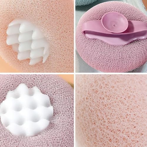 Alternative view of Vantuzlu Banyo Masaj Süngeri Peeling Etkili Vücut Kesesi ve Köpürtücü, Duş Süngeri, Duş Kesesi, Lif