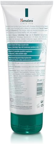 Himalaya Nemlendirici El Kremi 75 ml | Havuç Çekirdeği Yağı & E Vitamini | Tüm Ciltler