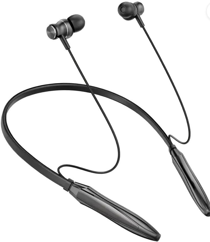 Turco 600 Saat Boyundan Askılı Bluetooth Kulaklık – Konforlu & Çift Mikrofonlu (Siyah)